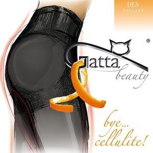 GATTA Sheer Shaping  Pantyhose/Tights BYE CELLULITE 20 4-L Golden